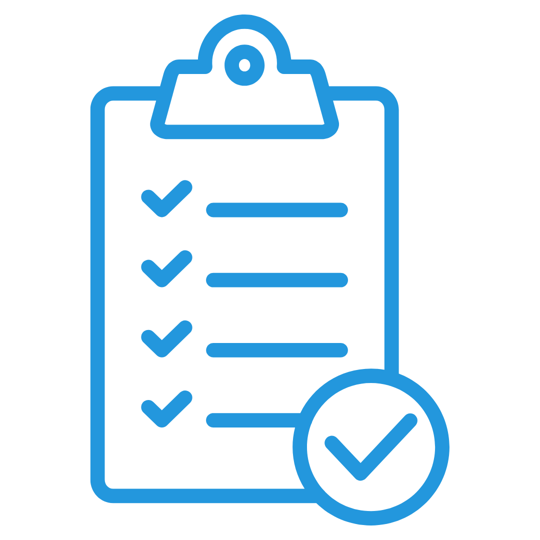 clipboard blue