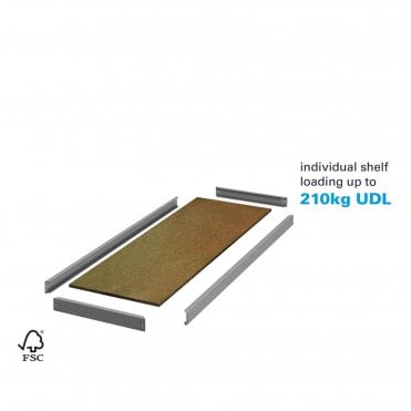 Stockrax - Heavy Duty Premium Shelving - Extra Shelf Levels