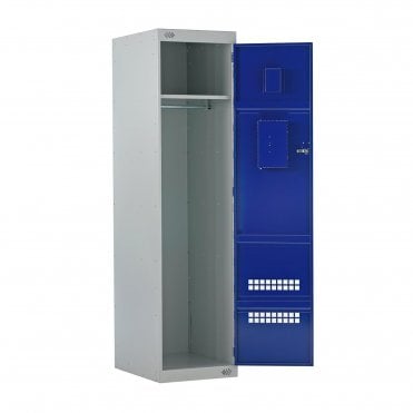 Police Locker with Airwaves & CS Canister Holders