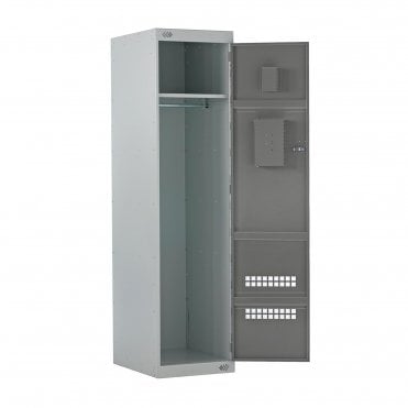 Police Locker with Airwaves & CS Canister Holders