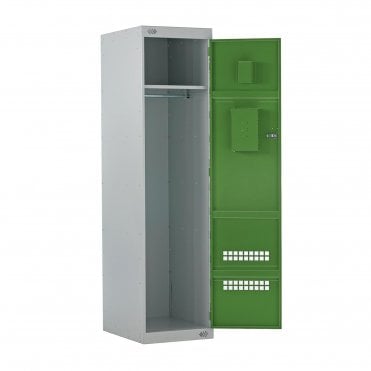 Police Locker with Airwaves & CS Canister Holders