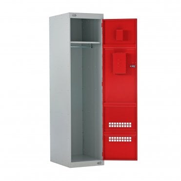 Police Locker with Airwaves & CS Canister Holders