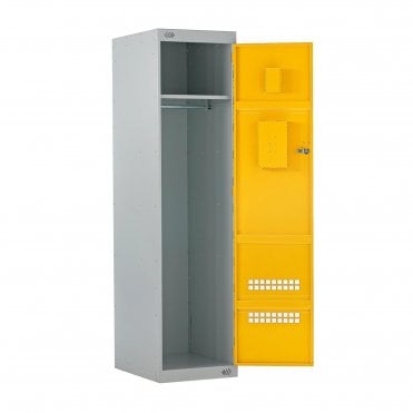 Police Locker with Airwaves & CS Canister Holders