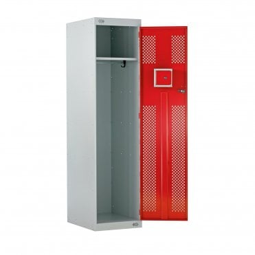 Police Locker with Lockable Cubes
