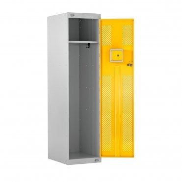 Police Locker with Lockable Cubes